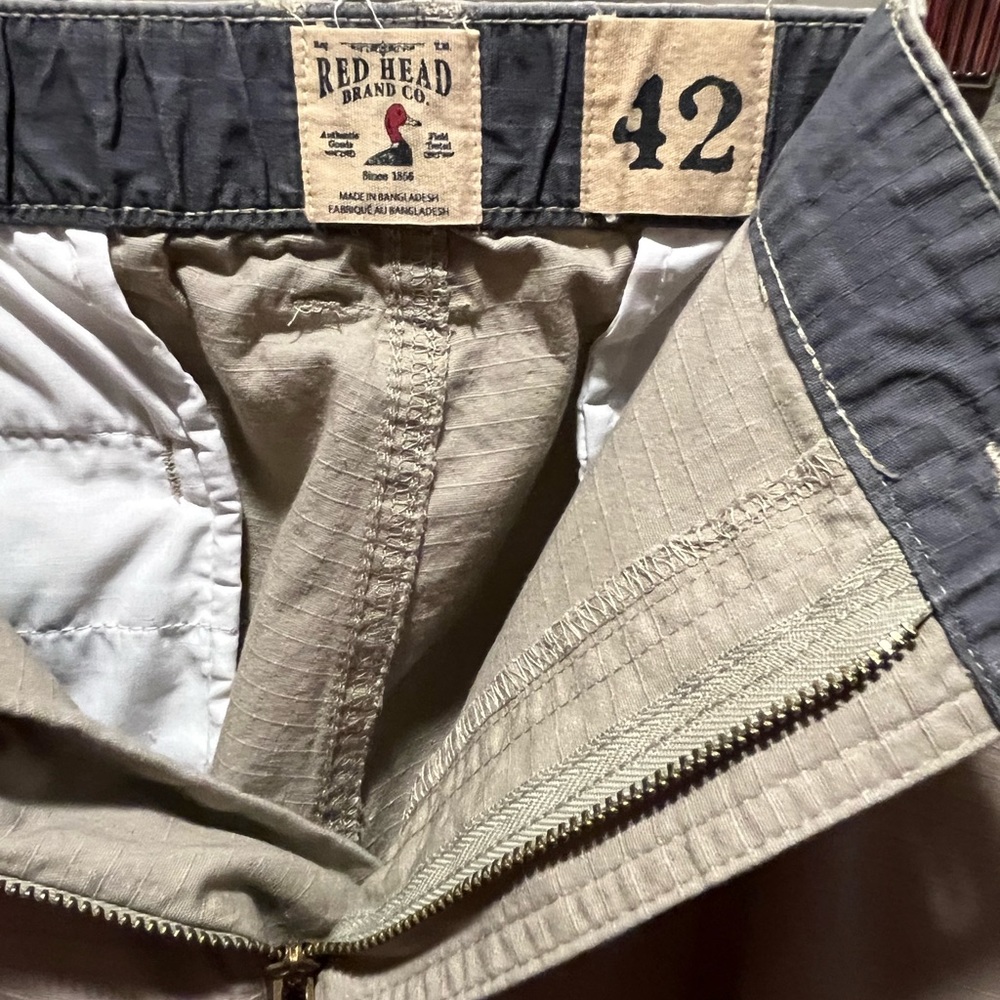 Men’s Redhead cargo shorts. Size 42 waist.3 colors to chose from. - Picture 3 of 5